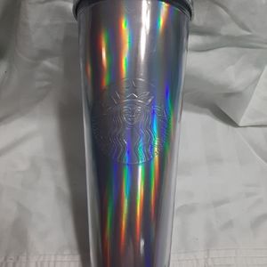 2015 Starbucks Iridescent rainbow cold cup